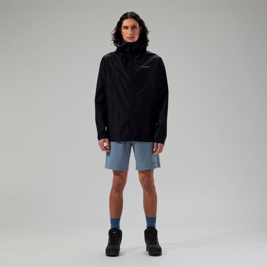 gli uomini del diluvio pro 3.0 giacca impermeabile nero berghaus
