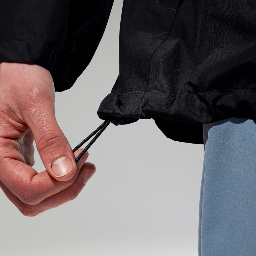gli uomini del diluvio pro 3.0 giacca impermeabile nero berghaus