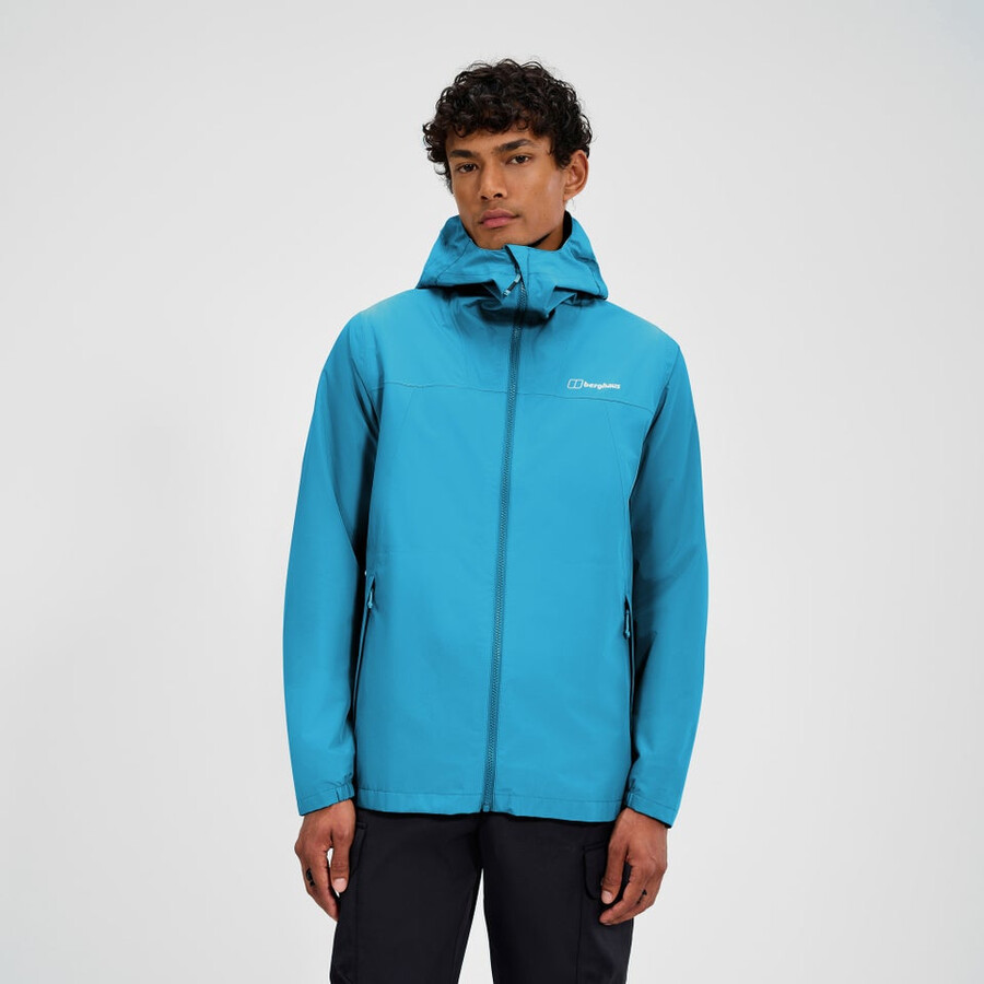 gli uomini del diluvio pro 3.0 impermeabile giacca - blu berghaus