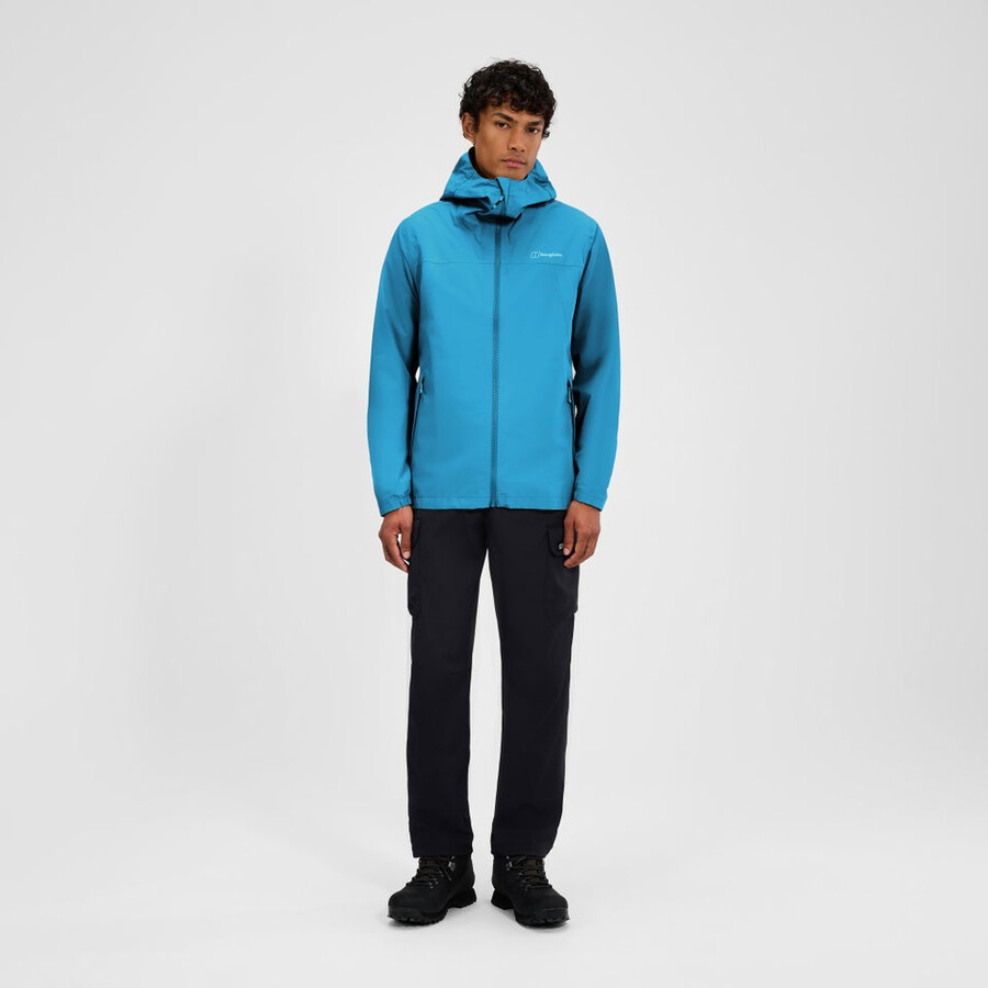 gli uomini del diluvio pro 3.0 impermeabile giacca - blu berghaus