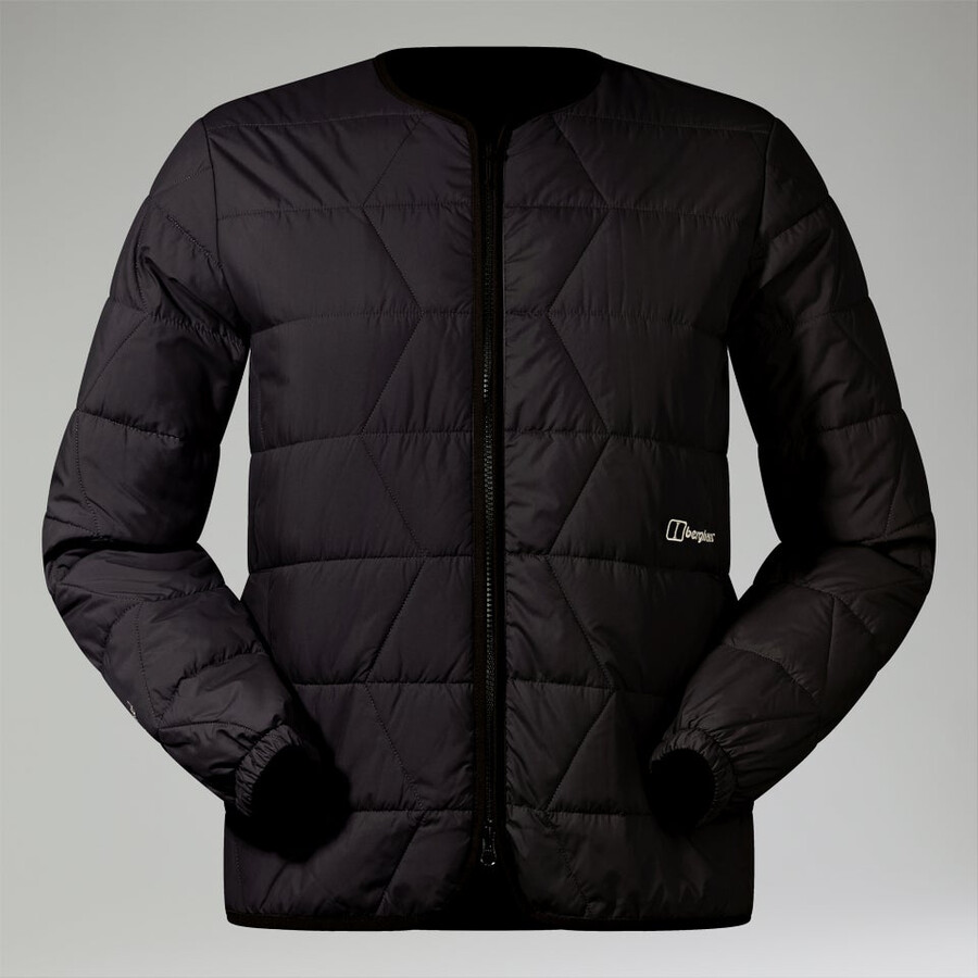 uomini netherdene quilted giacca isolante - nero berghaus