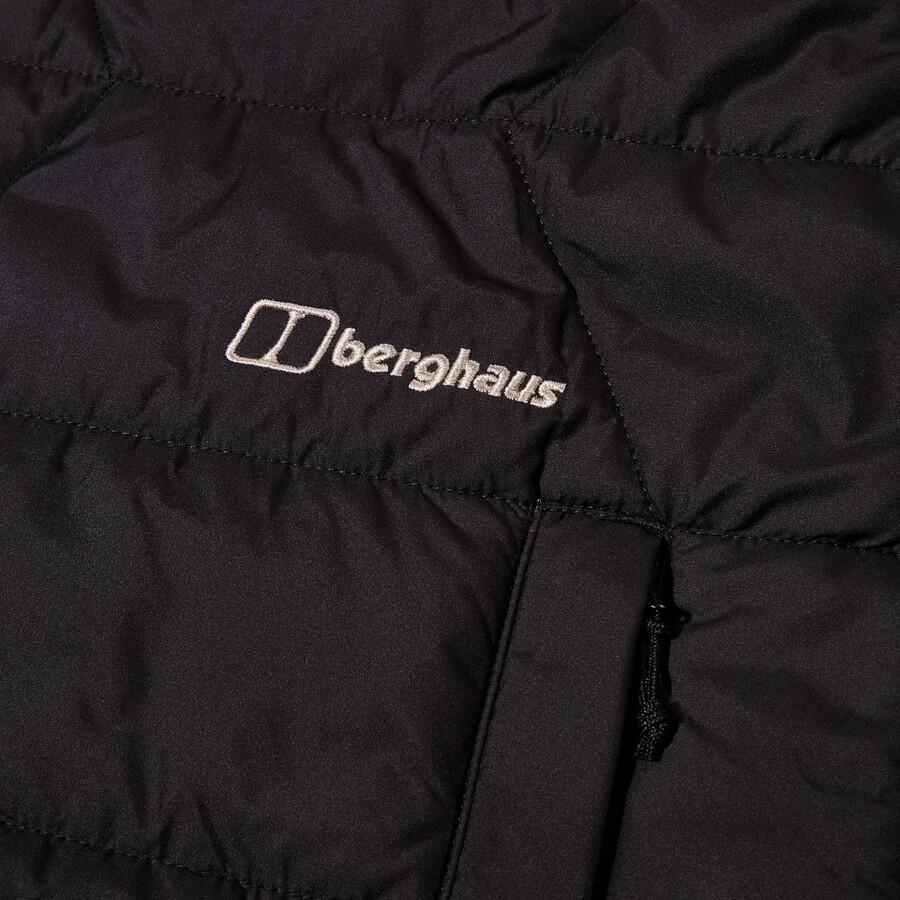 uomini netherdene quilted giacca isolante - nero berghaus