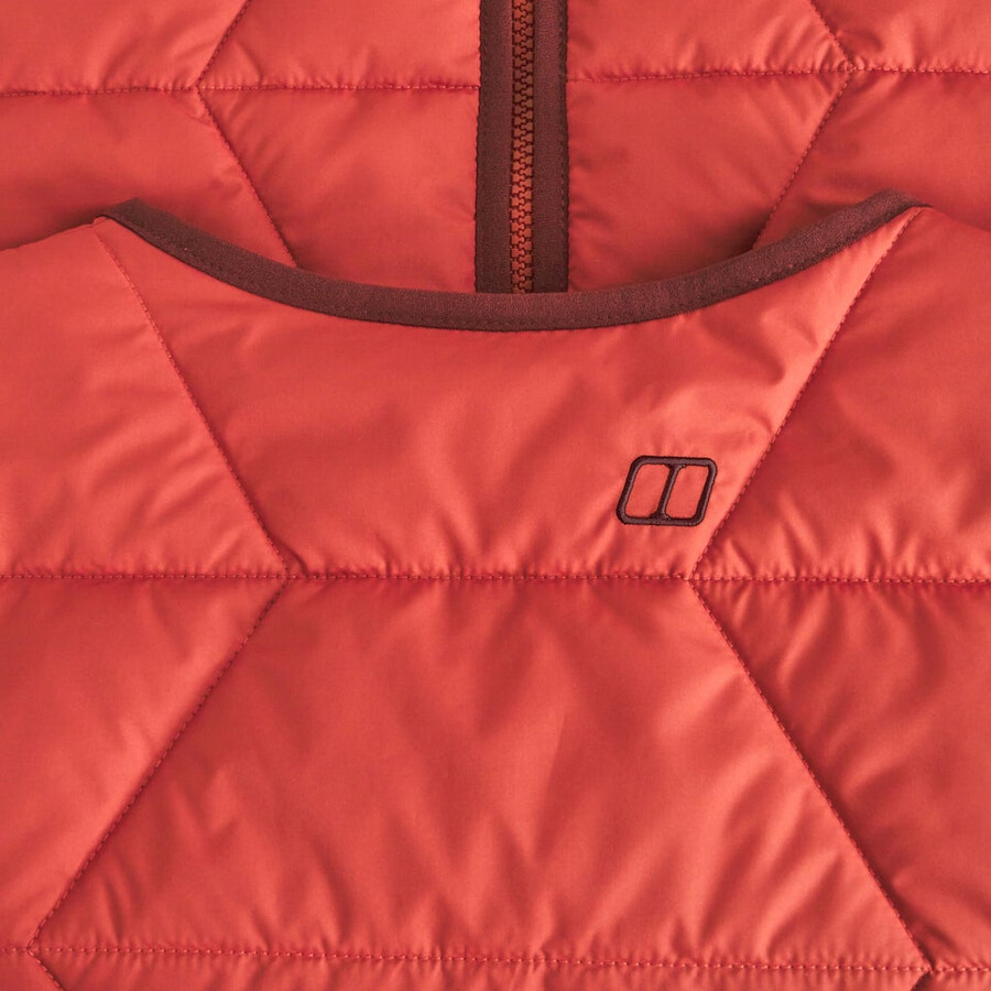 uomini netherdene giacca trapuntata - arancio berghaus