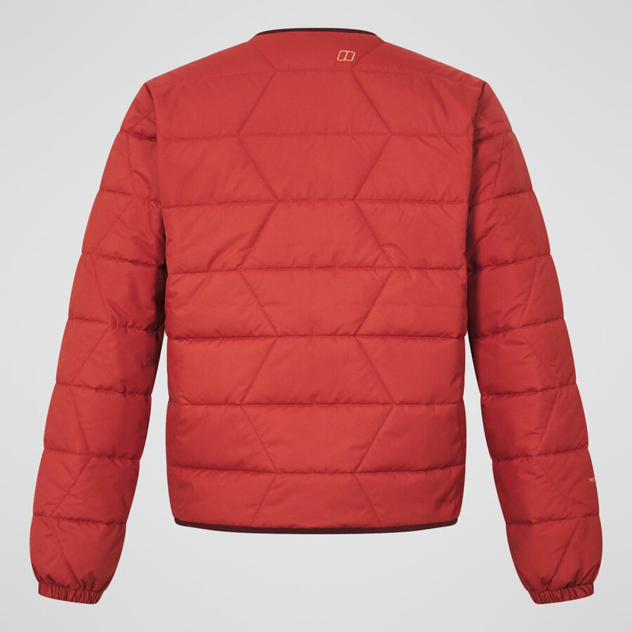 uomini netherdene giacca trapuntata - arancio berghaus
