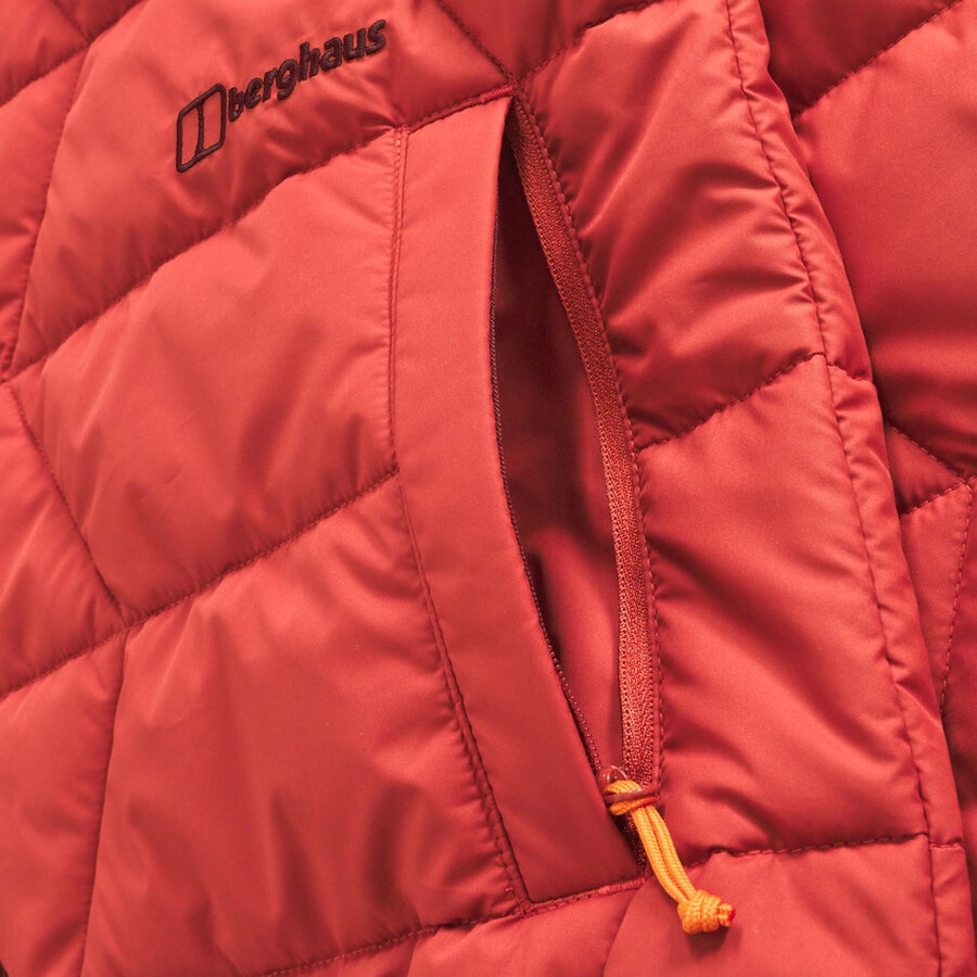 uomini netherdene giacca trapuntata - arancio berghaus