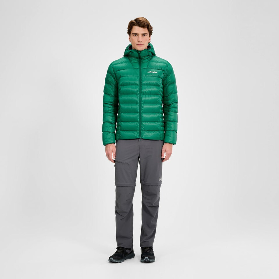 uomini di vertice-nomad giù giacca - verde berghaus