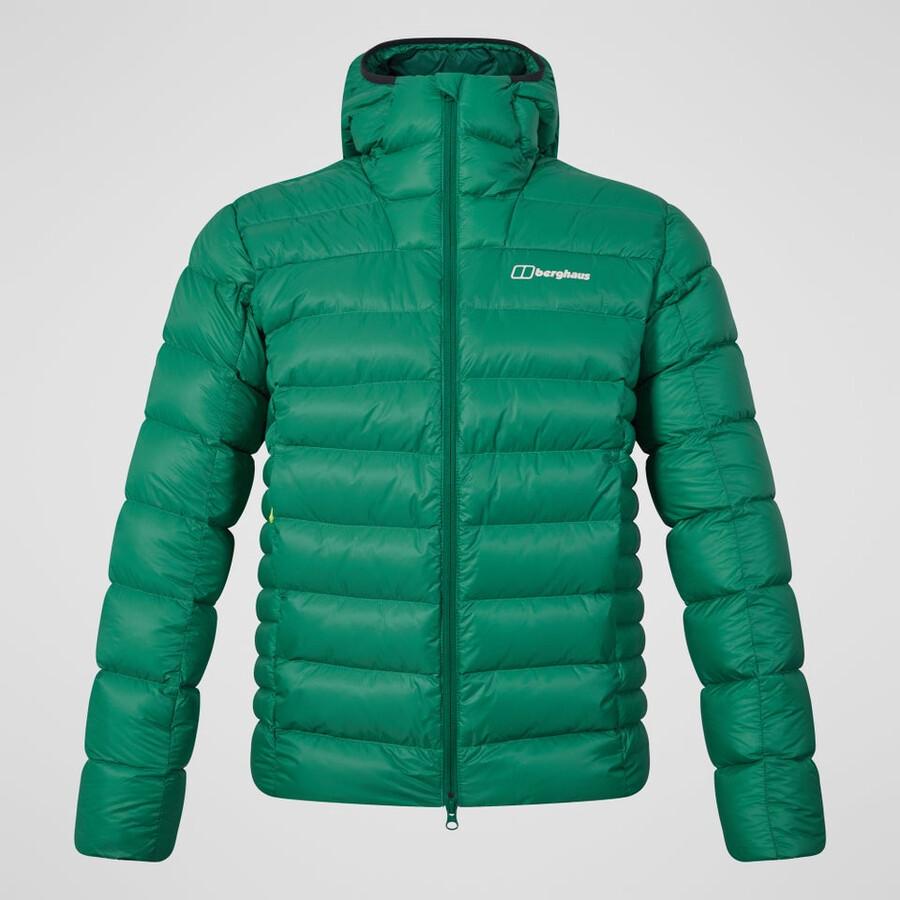 uomini di vertice-nomad giù giacca - verde berghaus