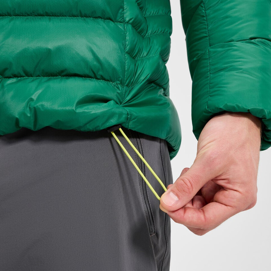 uomini di vertice-nomad giù giacca - verde berghaus