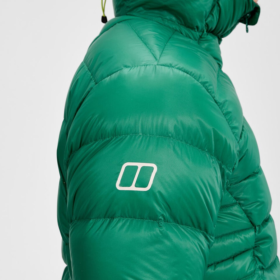 uomini di vertice-nomad giù giacca - verde berghaus