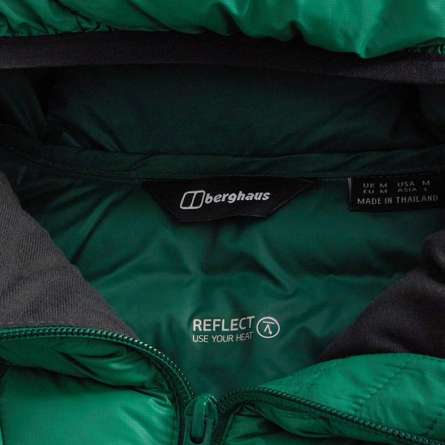 uomini di vertice-nomad giù giacca - verde berghaus