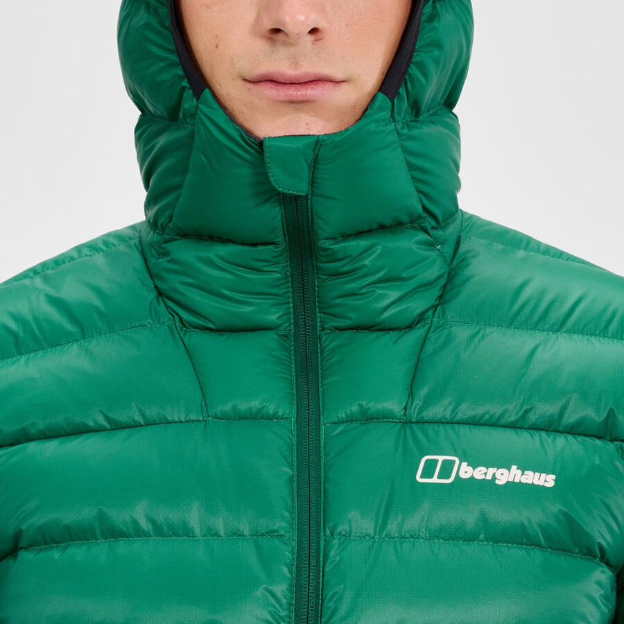 uomini di vertice-nomad giù giacca - verde berghaus