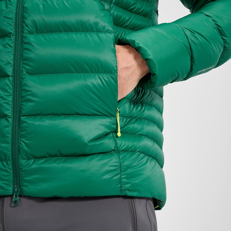 uomini di vertice-nomad giù giacca - verde berghaus