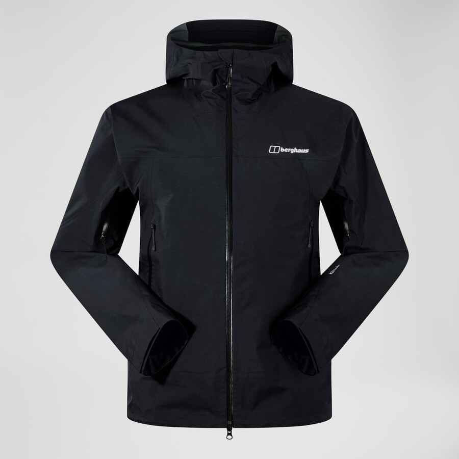 gli uomini di vertice del cercatore di gore-tex giacca - nero berghaus