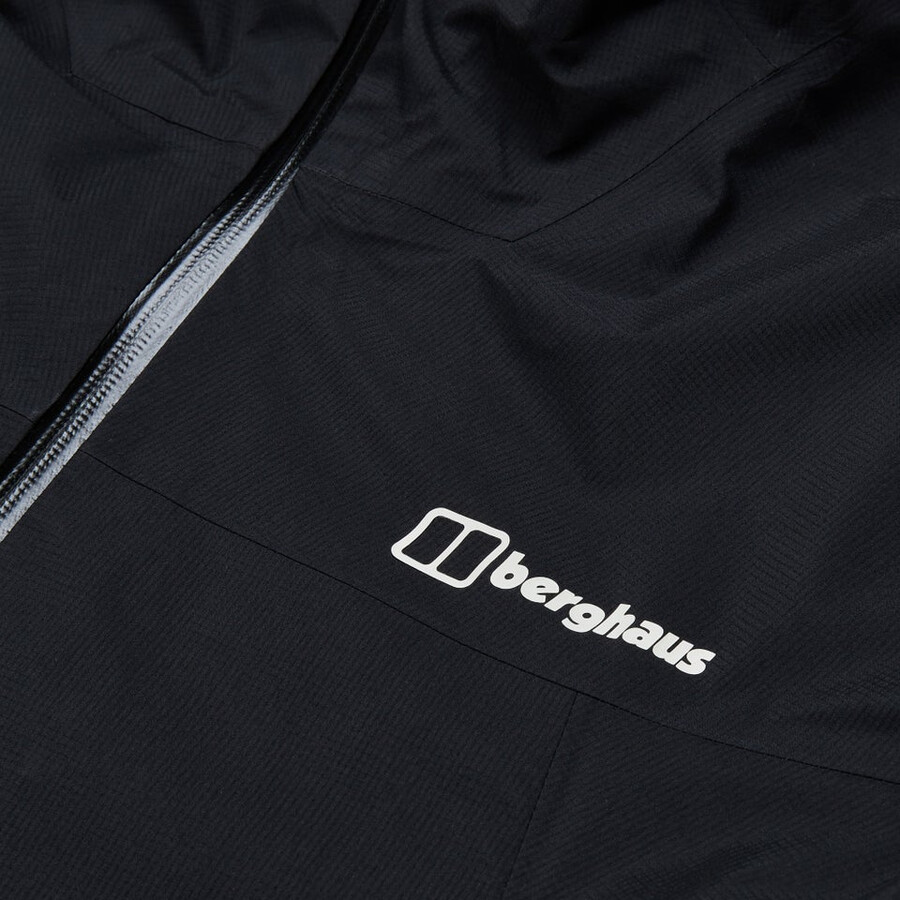 gli uomini di vertice del cercatore di gore-tex giacca - nero berghaus