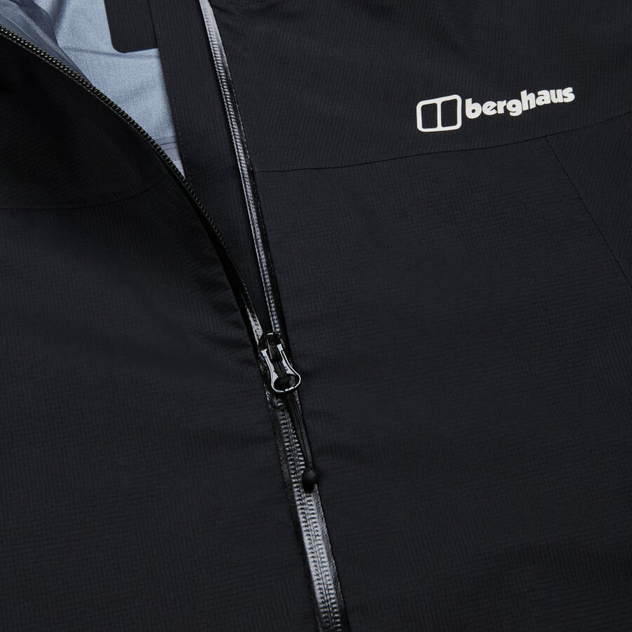 gli uomini di vertice del cercatore di gore-tex giacca - nero berghaus