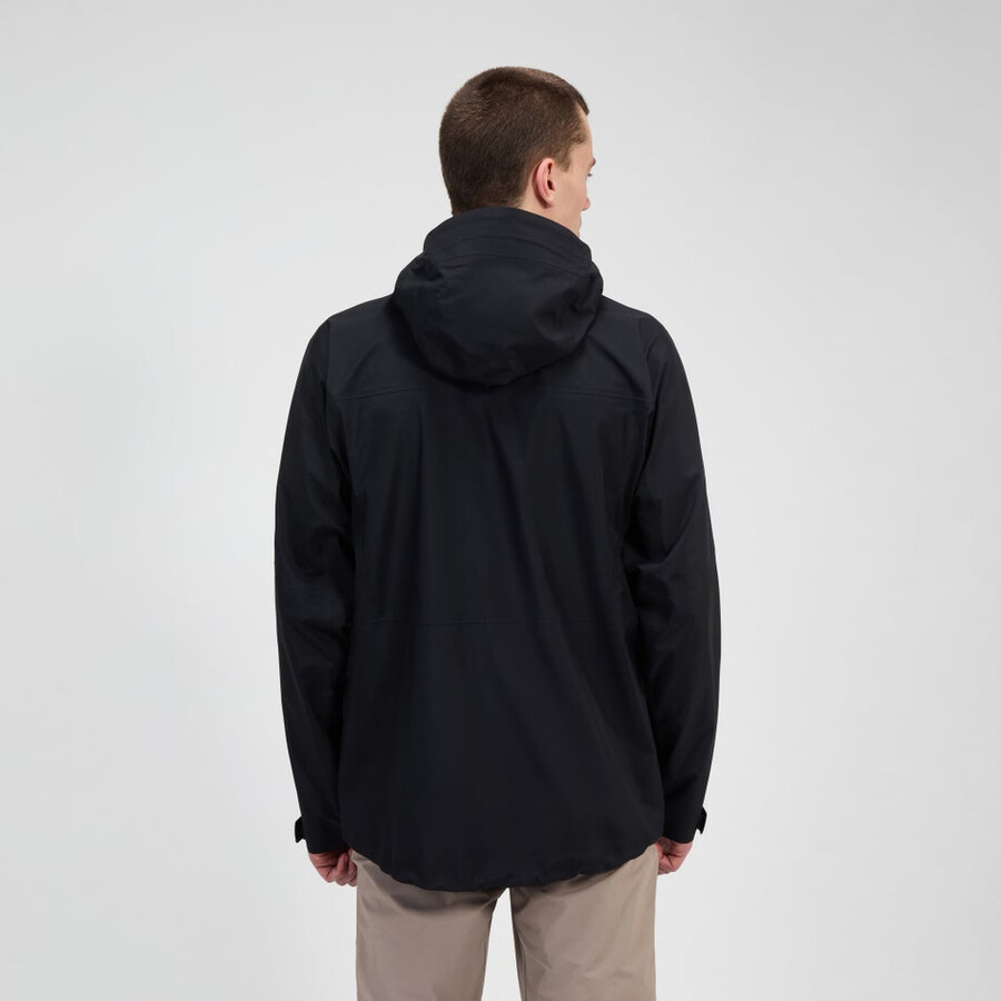 gli uomini di vertice del cercatore di gore-tex giacca - nero berghaus
