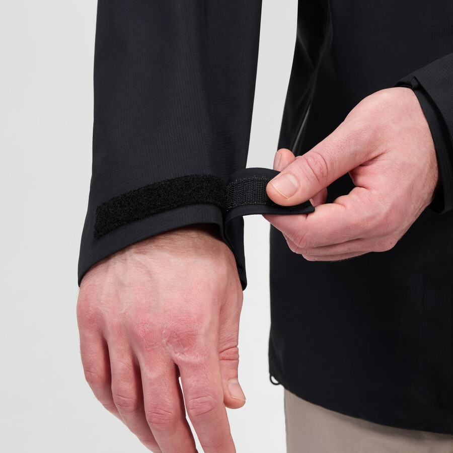 gli uomini di vertice del cercatore di gore-tex giacca - nero berghaus