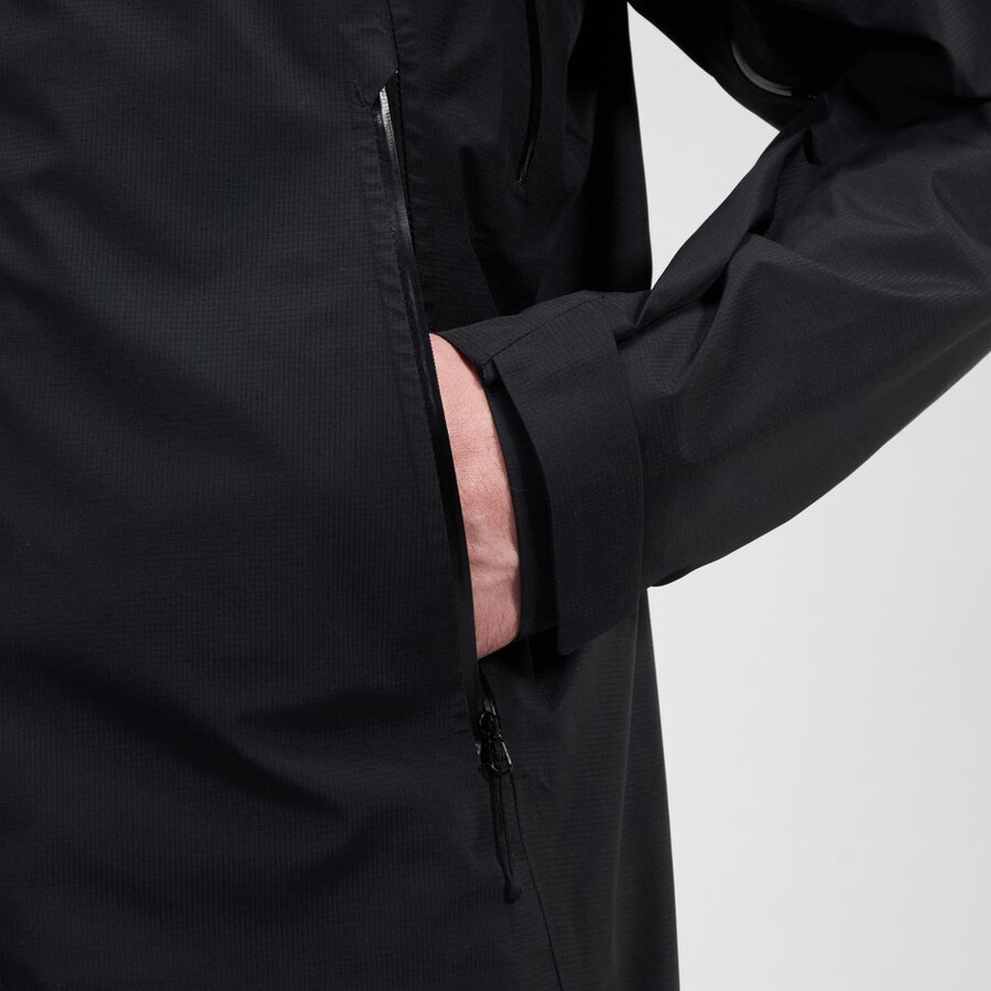 gli uomini di vertice del cercatore di gore-tex giacca - nero berghaus