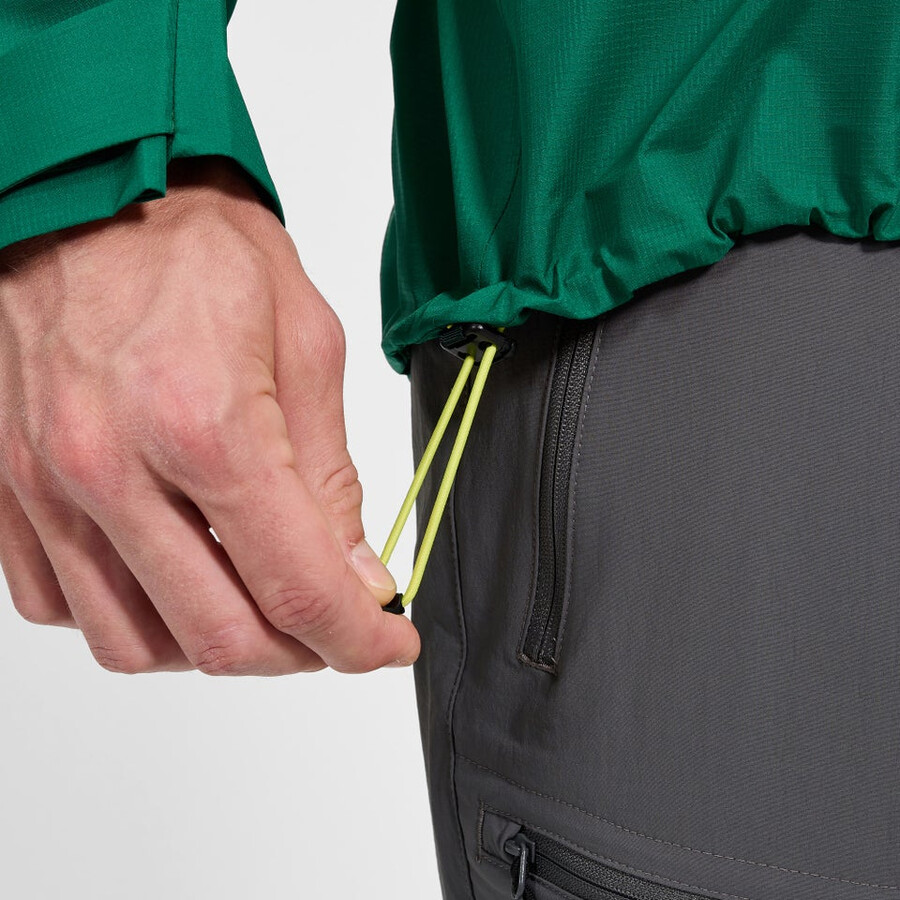 gli uomini di vertice del cercatore di gore-tex giacca - verde berghaus