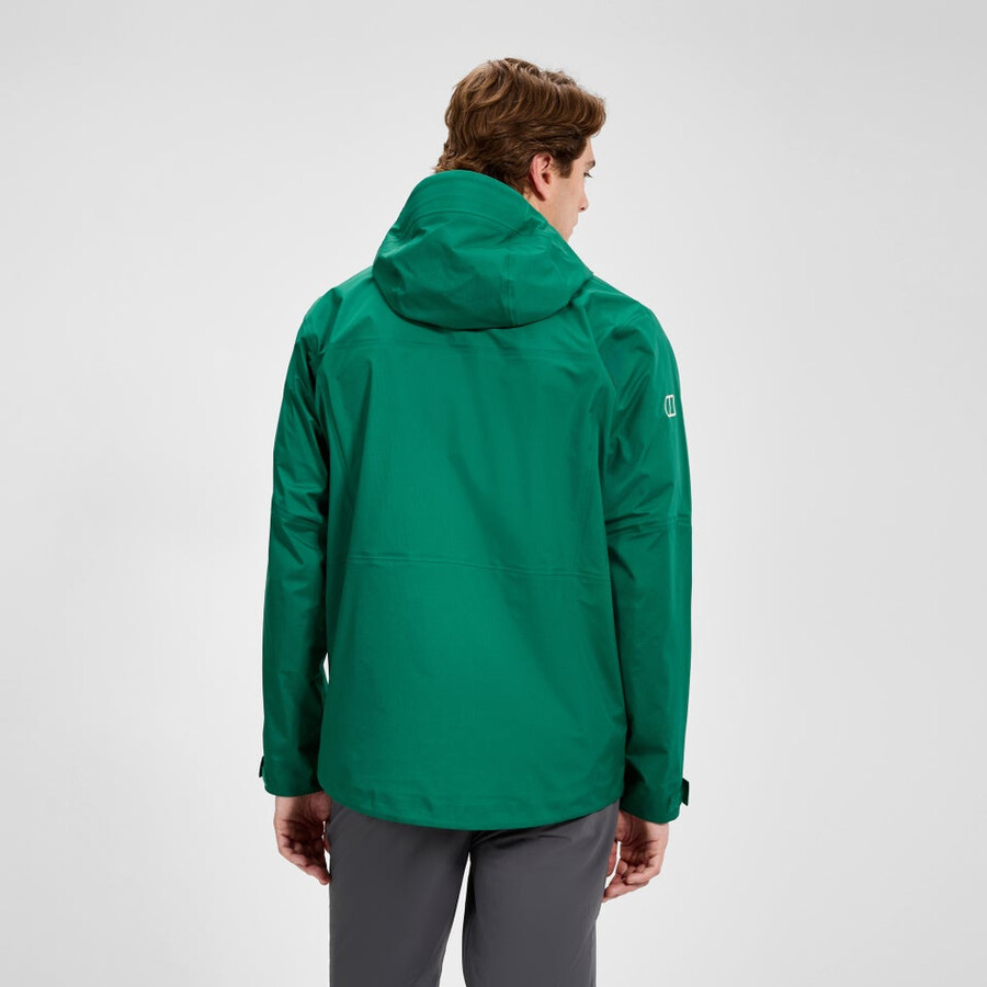 gli uomini di vertice del cercatore di gore-tex giacca - verde berghaus