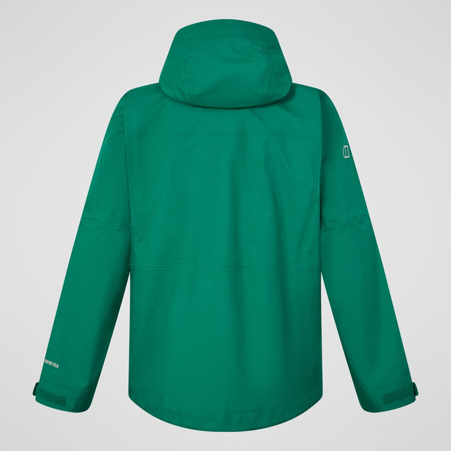 gli uomini di vertice del cercatore di gore-tex giacca - verde berghaus