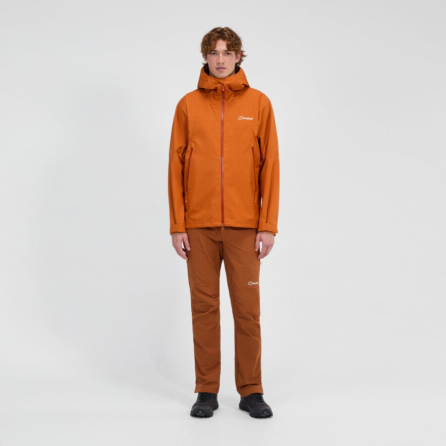gli uomini di vertice del cercatore di gore-tex giacca - arancio berghaus
