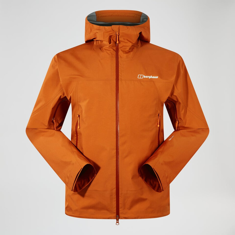 gli uomini di vertice del cercatore di gore-tex giacca - arancio berghaus