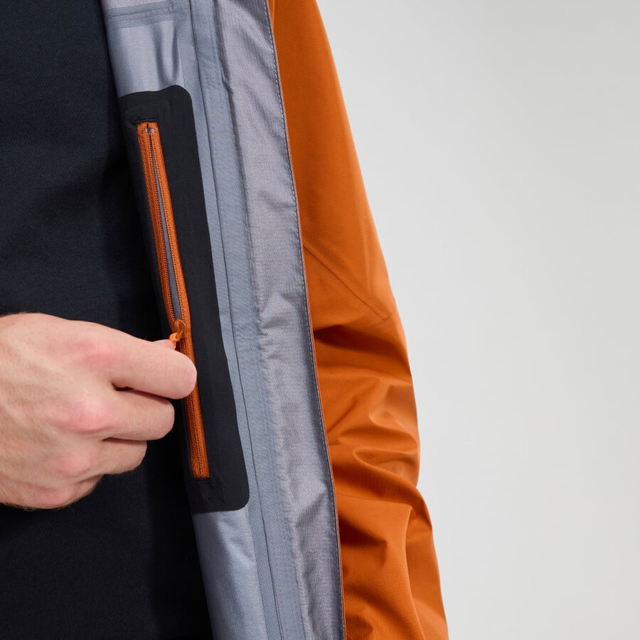 gli uomini di vertice del cercatore di gore-tex giacca - arancio berghaus
