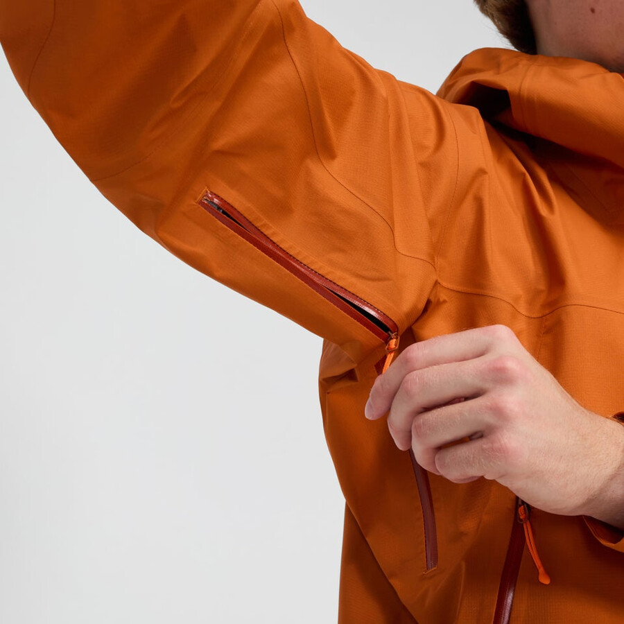 gli uomini di vertice del cercatore di gore-tex giacca - arancio berghaus