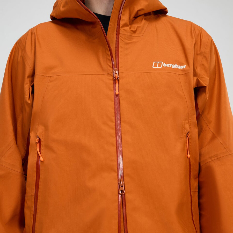 gli uomini di vertice del cercatore di gore-tex giacca - arancio berghaus