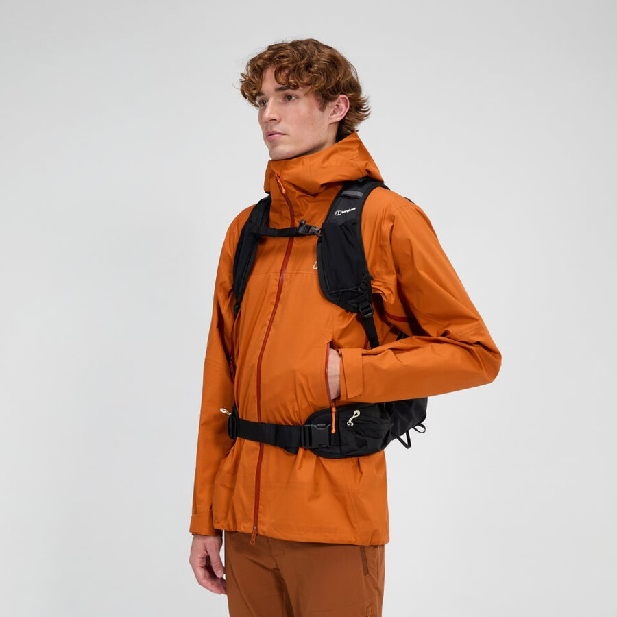 gli uomini di vertice del cercatore di gore-tex giacca - arancio berghaus