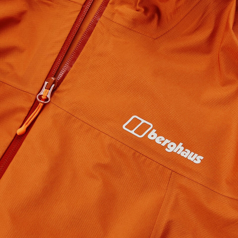 gli uomini di vertice del cercatore di gore-tex giacca - arancio berghaus