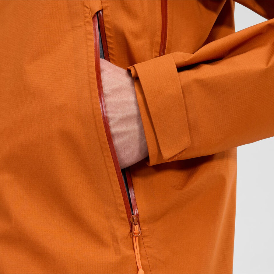 gli uomini di vertice del cercatore di gore-tex giacca - arancio berghaus