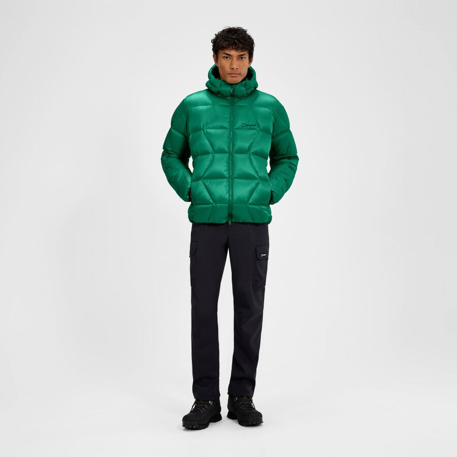 uomini explorer giù giacca - verde berghaus