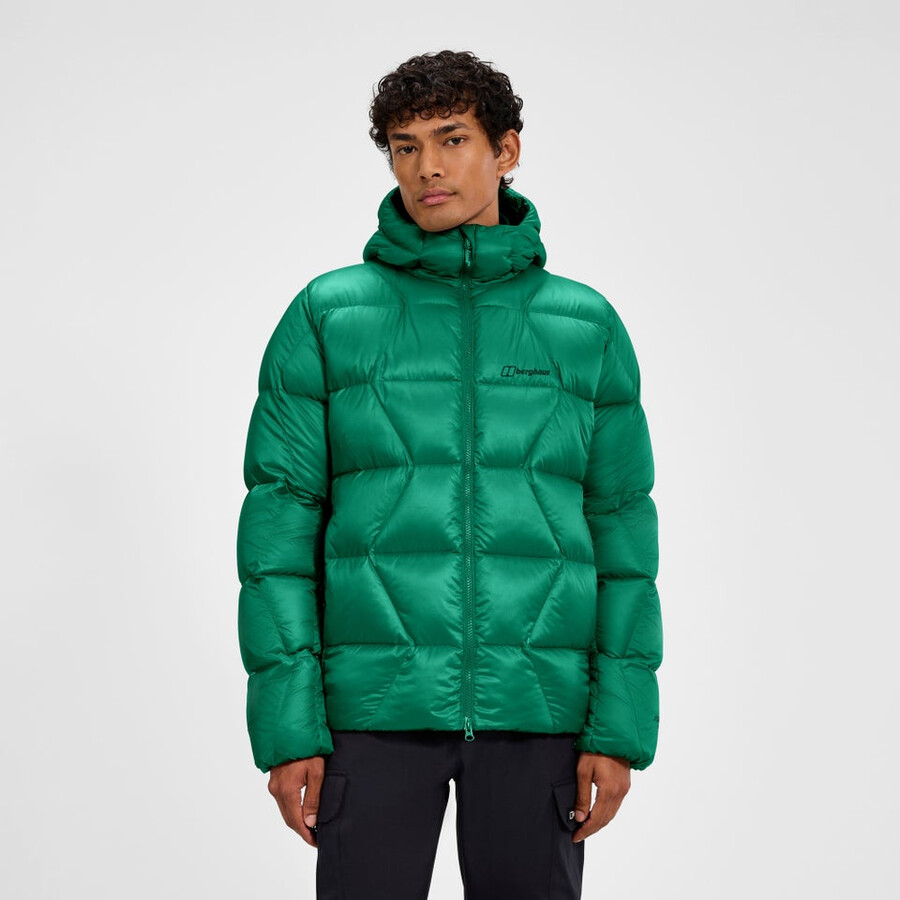 uomini explorer giù giacca - verde berghaus