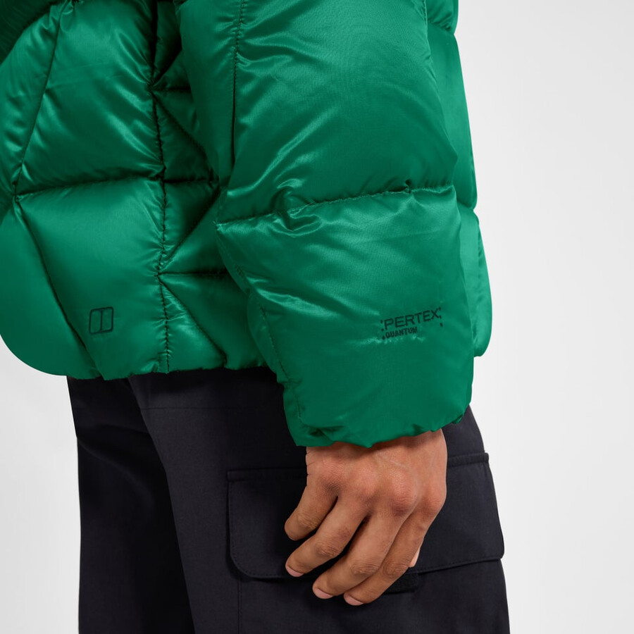 uomini explorer giù giacca - verde berghaus