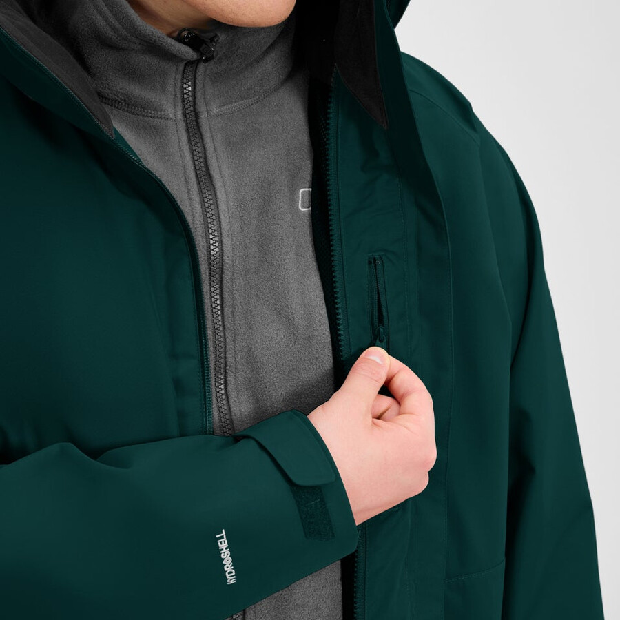 uomini vagano interattiva giacca - verde berghaus