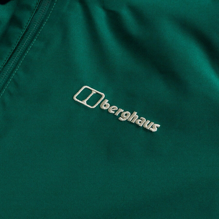 uomini vagano interattiva giacca - verde berghaus