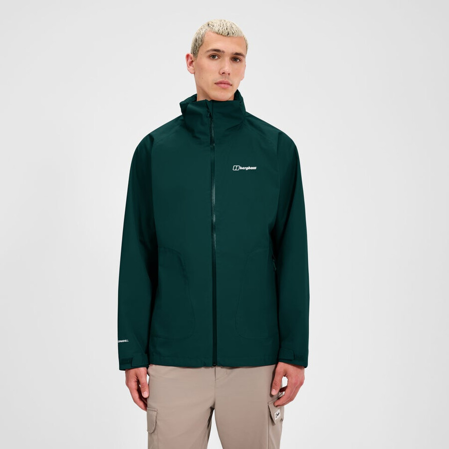 uomini vagano interattiva giacca - verde berghaus