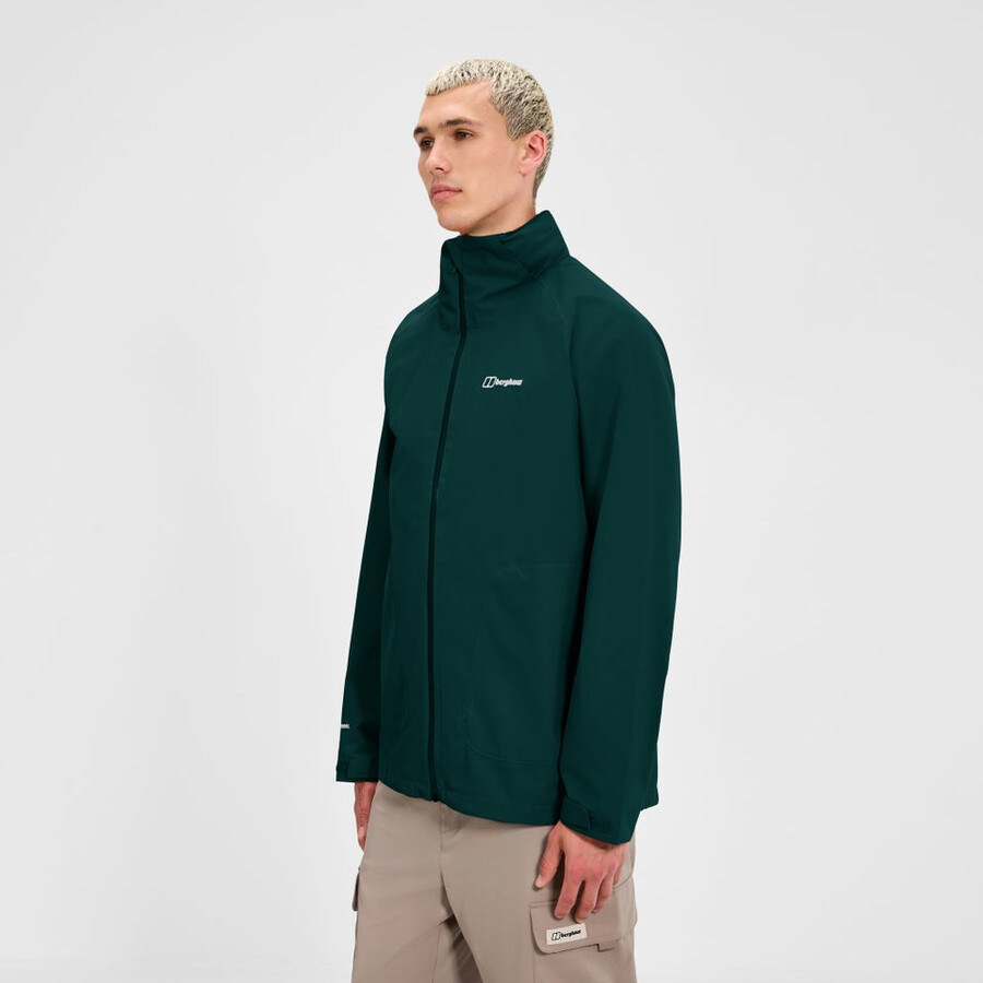 uomini vagano interattiva giacca - verde berghaus