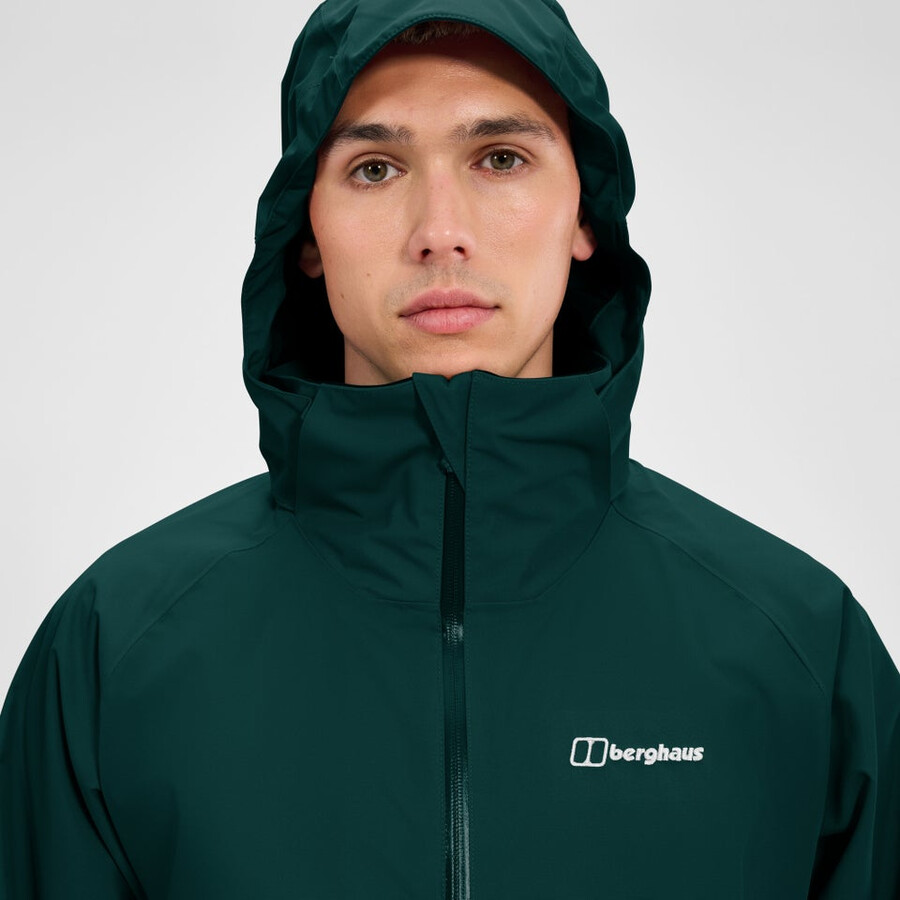 uomini vagano interattiva giacca - verde berghaus