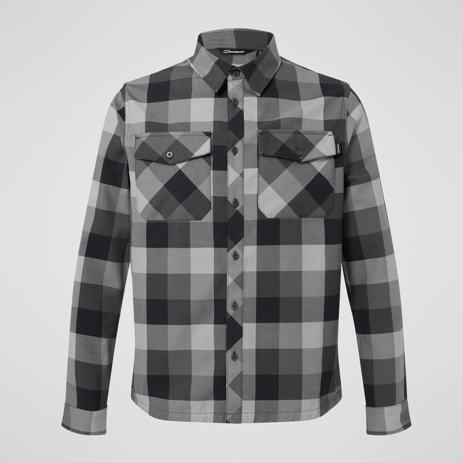 uomini snarford shirt - grigionero berghaus