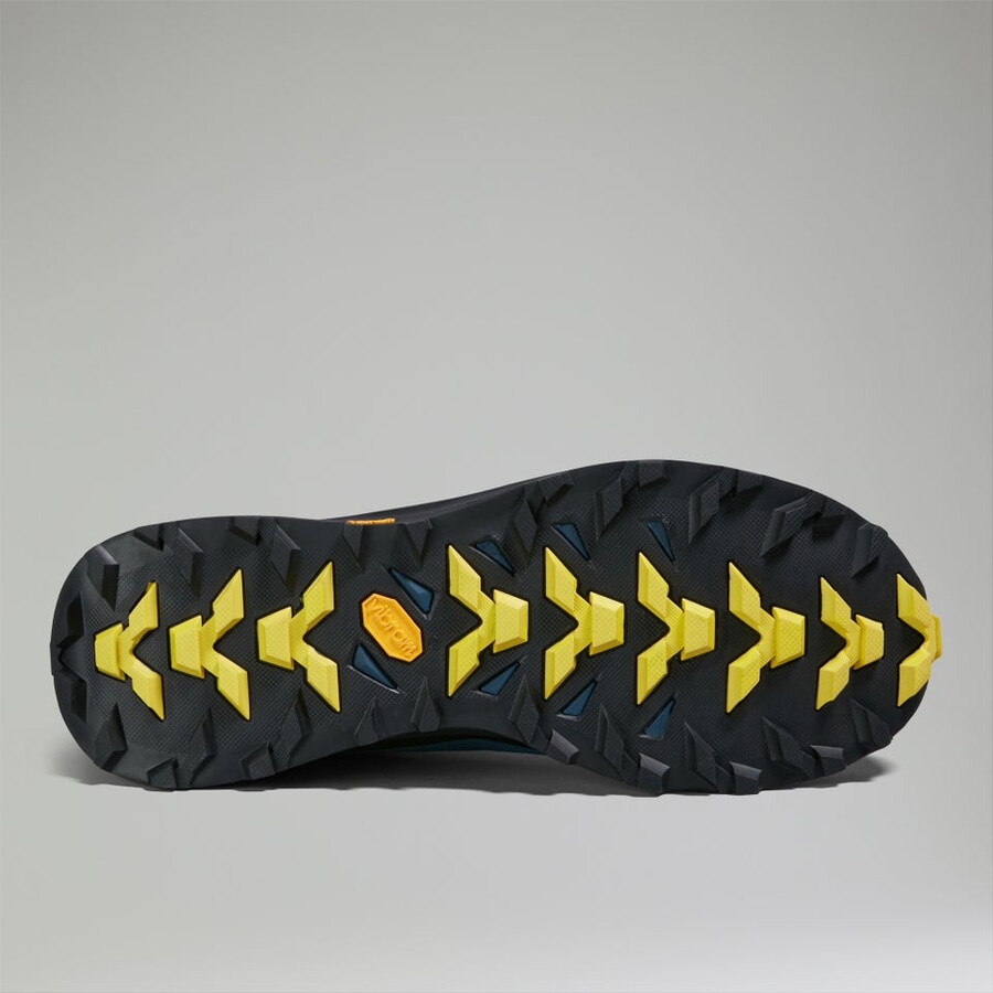 uomini vc22 mid gore-tex waterproof scarpe - neroblu berghaus