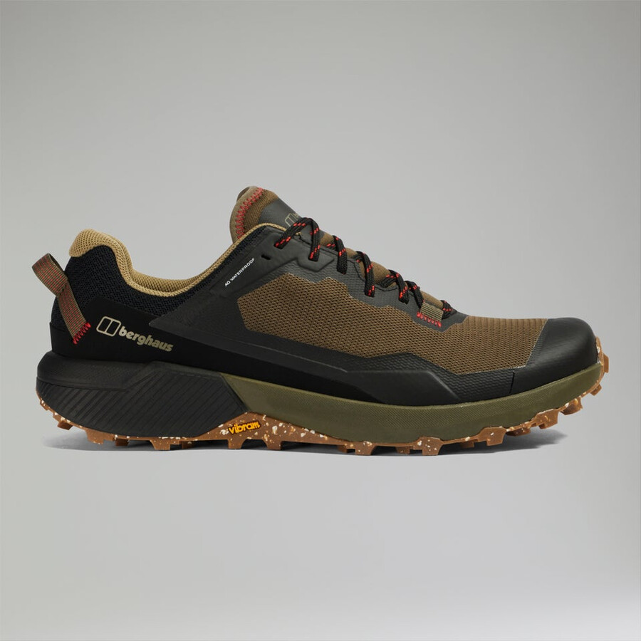 uomini revolute active scarpa neroverde scuro berghaus