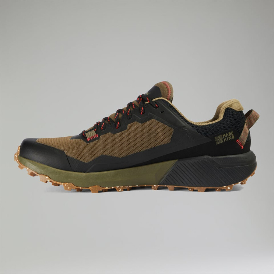 uomini revolute active scarpa neroverde scuro berghaus