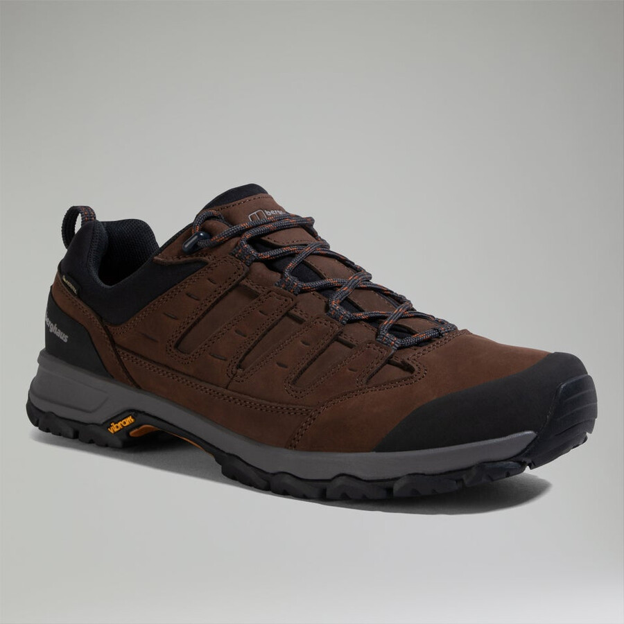 uomini fellmaster active gore-tex 2.0 scarpe marronearancio berghaus