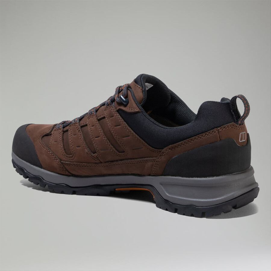 uomini fellmaster active gore-tex 2.0 scarpe marronearancio berghaus