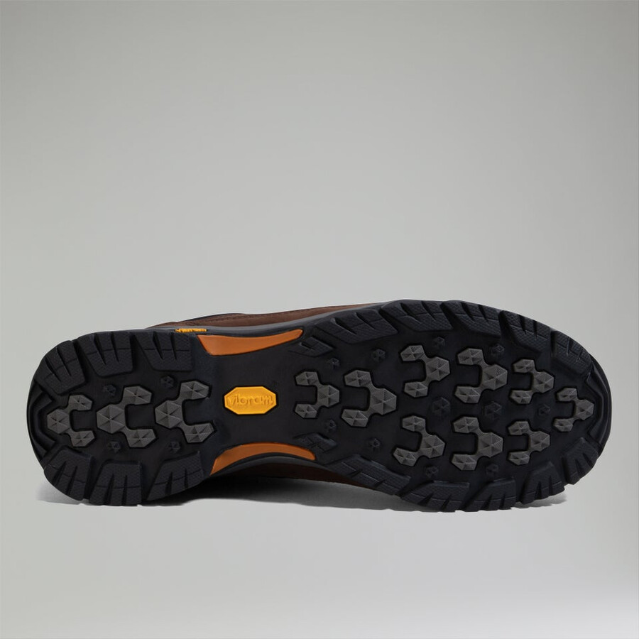 uomini fellmaster active gore-tex 2.0 scarpe marronearancio berghaus