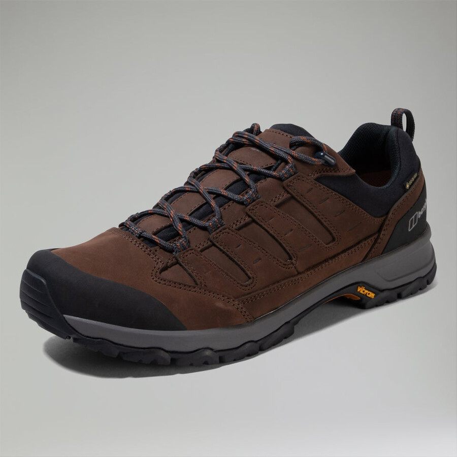 uomini fellmaster active gore-tex 2.0 scarpe marronearancio berghaus
