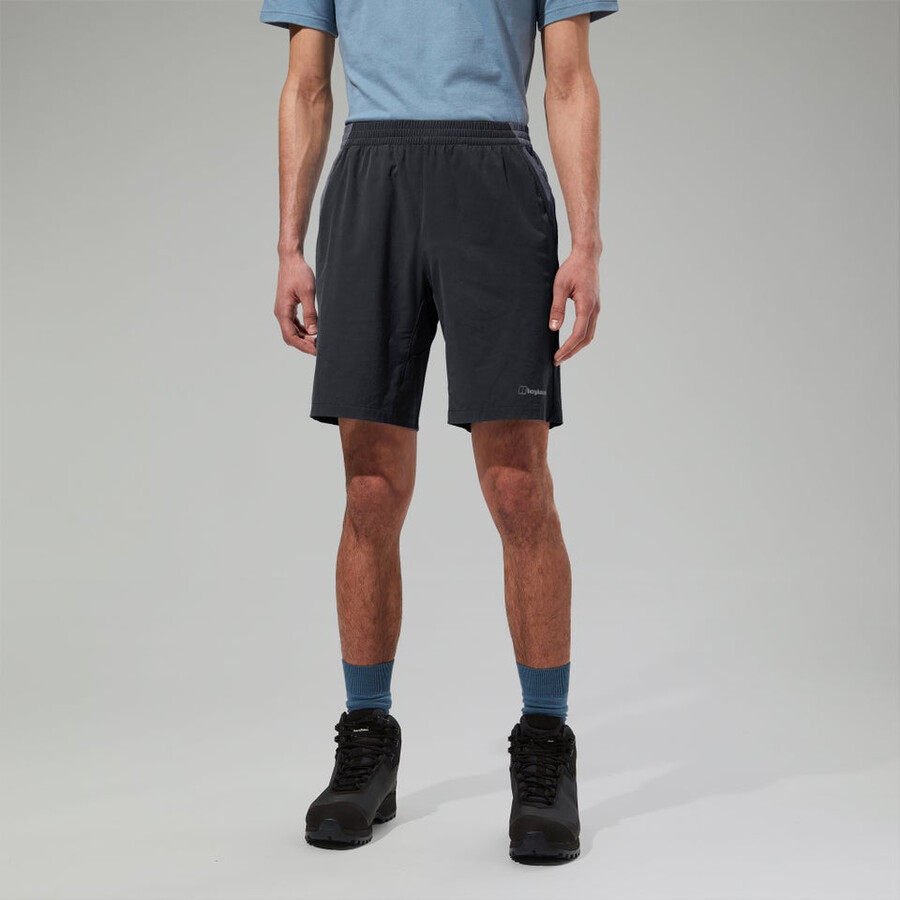 uomini wandermoor vento breve nerogrigio berghaus
